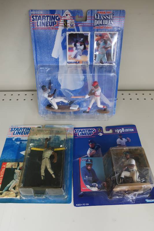 lot 579 image: Ken Griffey Jr. Figurine Lot
