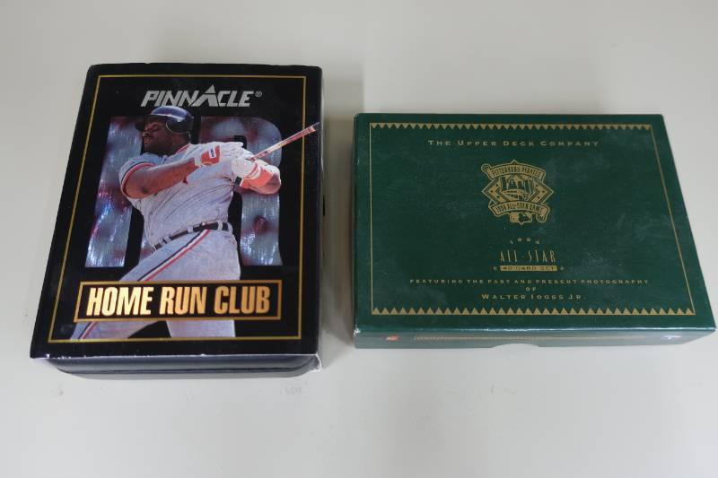 lot 586 image: Two Baseball Card Sets