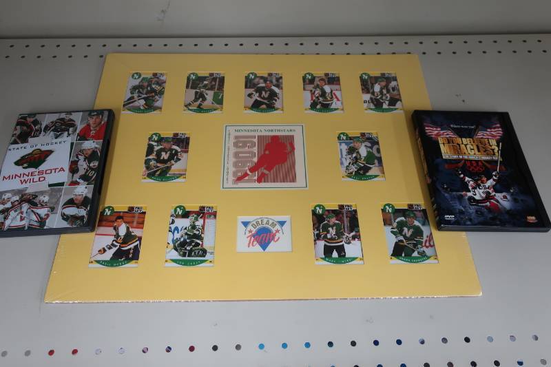 lot 598 image: Hockey Lot - North Stars, Wild & Miracle on Ice