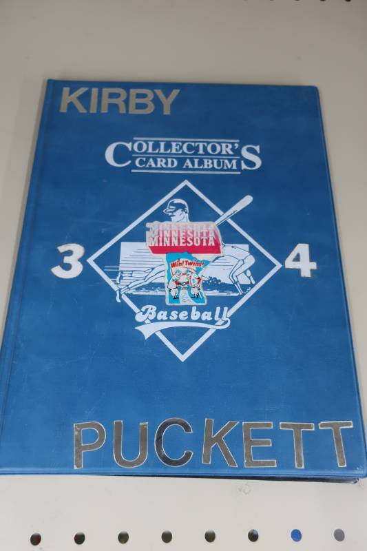 lot 600 image: 82 Kirby Puckett Cards in an Album