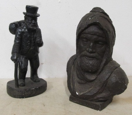 lot 36 image: 2 Vintage 13 Austin Productions Sculptures