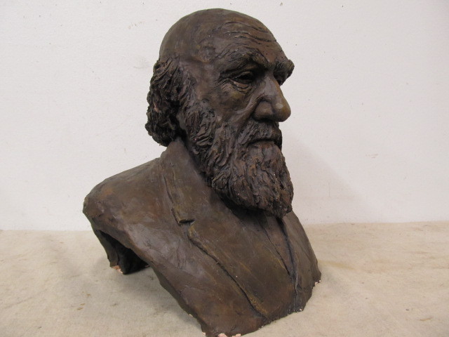 lot 41 image: LARGE Vintage Bust Statue