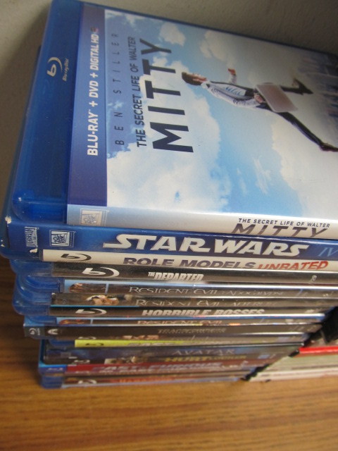 lot 94 image: Large Lot of DVDs & Blu-Rays 