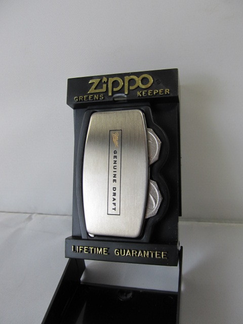 lot 52 image: New Unused ZIPPO Advertising MGD Greenskeeper Golf Marker Tool