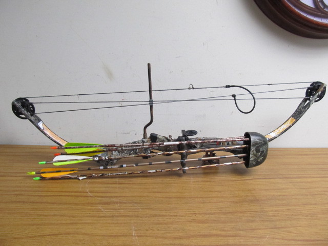 lot 220 image: Browning Vision Compound Bow wArrows