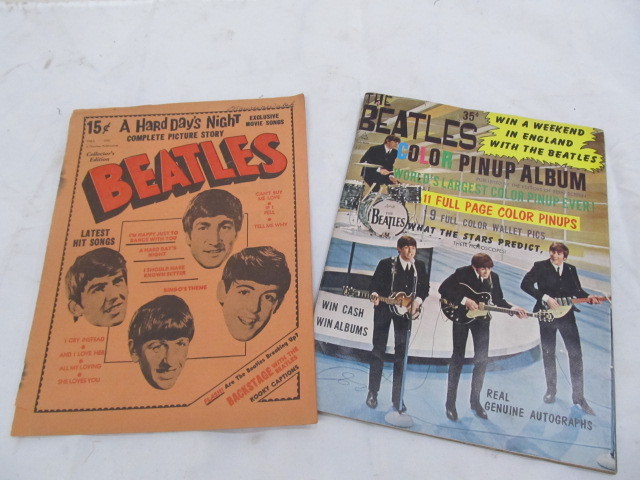 lot 125 image: 2 Vintage BEATLES Books