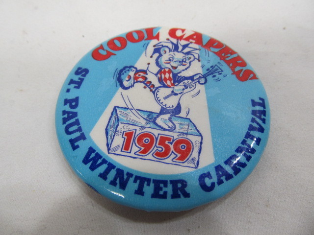 lot 135 image: 1959&nbspSaint Paul Winter Carnival Button