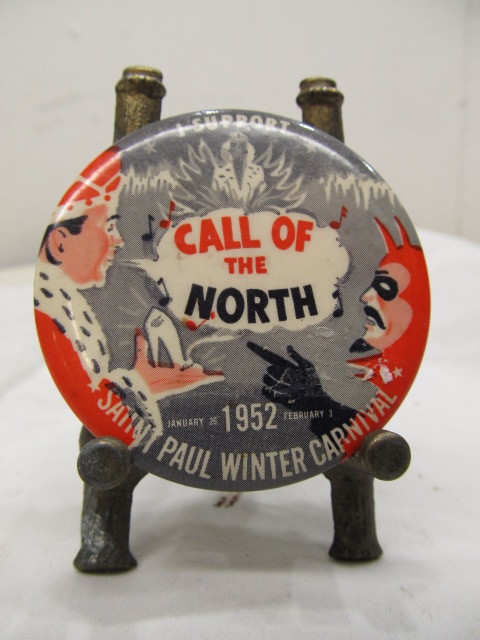 lot 136 image: 1952&nbspSaint Paul Winter Carnival Button