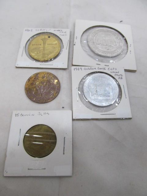 lot 168 image: Vintage Words Fair & Exposition CoinsTokens
