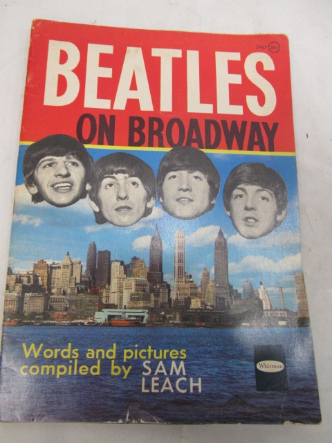 lot 176 image: Vintage BEATLES On Broadway Book