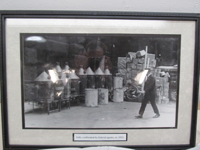 lot 186 image: Large Framed Prohibition Photo Print