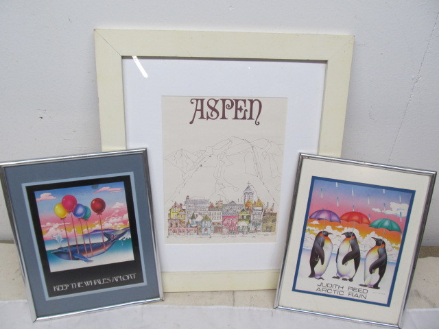 lot 194 image: Framed Art