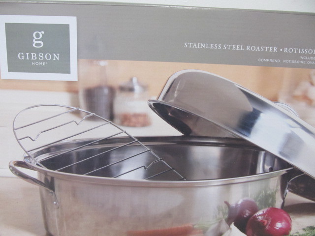 lot 226 image: BRAND NEW Gibson Stainless Roaster