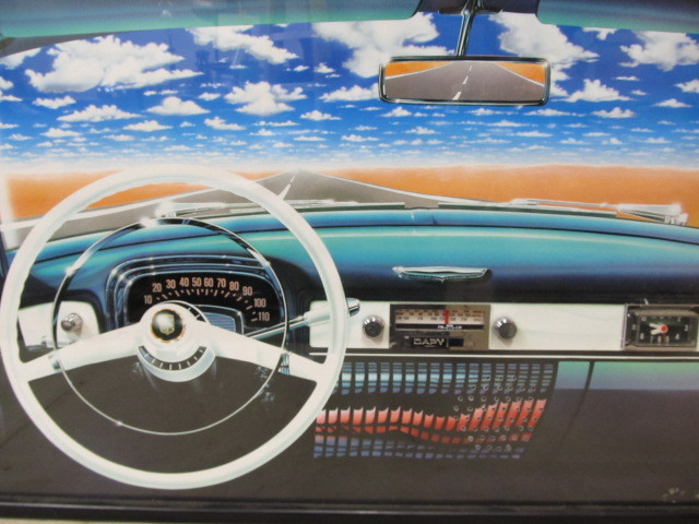 lot 244 image: Large Working DAPY Lighted Wall Hanging Dashboard Radio