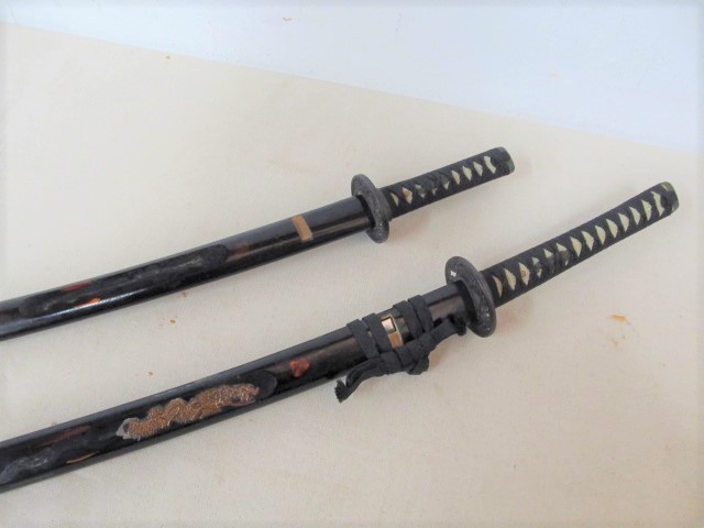 lot 249 image: Nice Decorative Samurai Swords