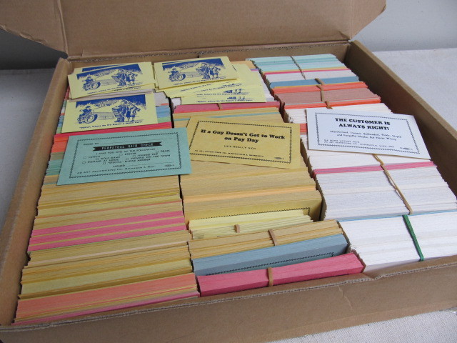 lot 165 image: MASSIVE Archive of Original Vintage 1930s-50s ComicRisquHumor Cards
