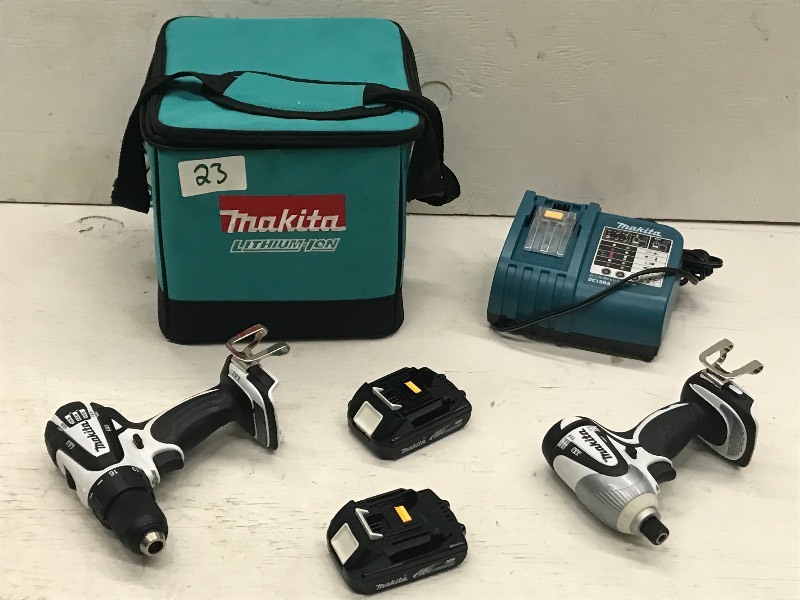 Makita Cordless 18Volt Tool Set