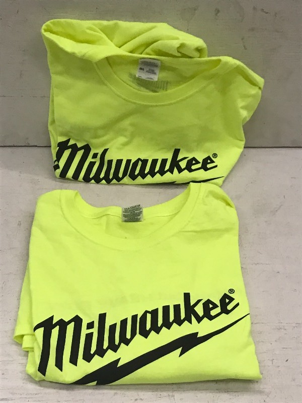 (2) Milwaukee 2XL Shirts