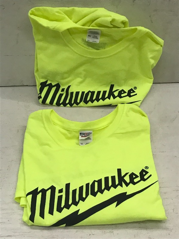 (2) Milwaukee 2XL Shirts