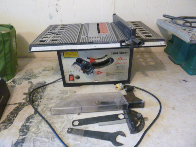 lot 13 image: Tool Shop Table Saw