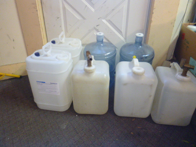lot 41 image: 7 Water Jugs