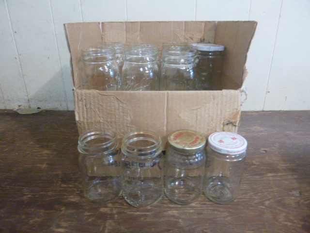 lot 83 image: Pint Size Canning Jars