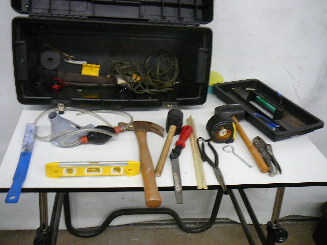 Tools and Box