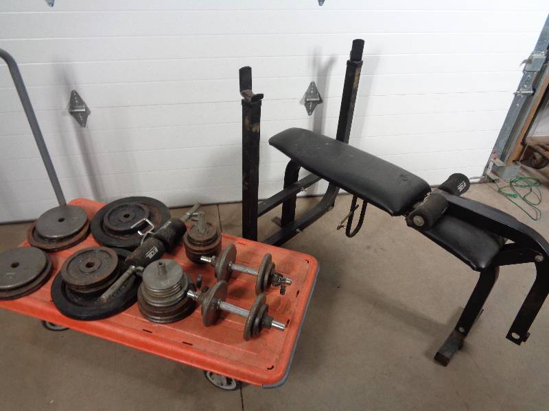 lot 179 image: Take What You Want Weights and More