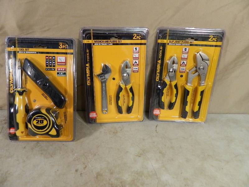 lot 35 image: 3 New Olympia Toolsets