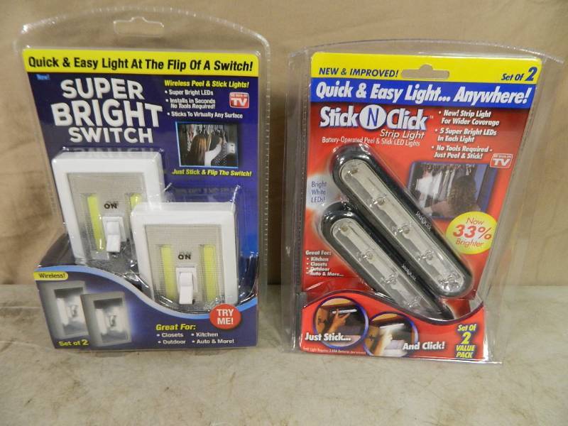 lot 43 image: 2 New Multi Use Lights