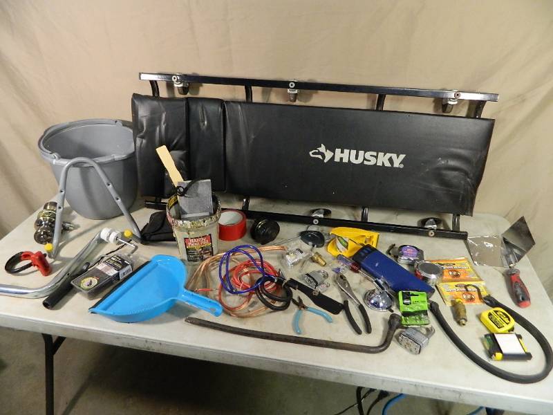lot 70 image: Mechanics Creeper, Tools, Shop Supplies
