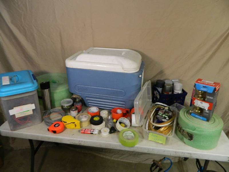 lot 74 image: Cooler, Shop Supplies, and More