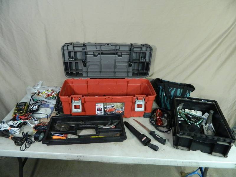 lot 89 image: Toolbox, Hardware, Tools, Etc