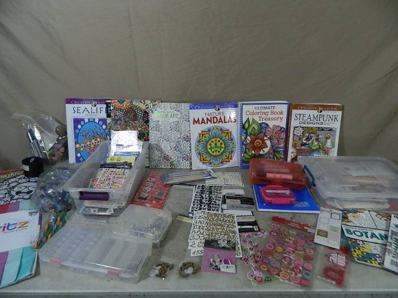 lot 128 image: Craft Supplies