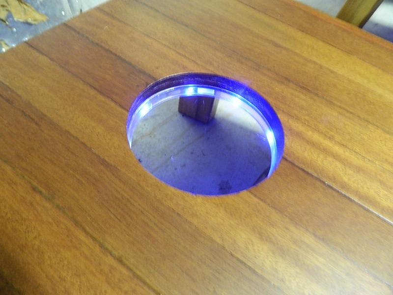 lot 1A image: Nice Set of Bean Bag Boards with Lights