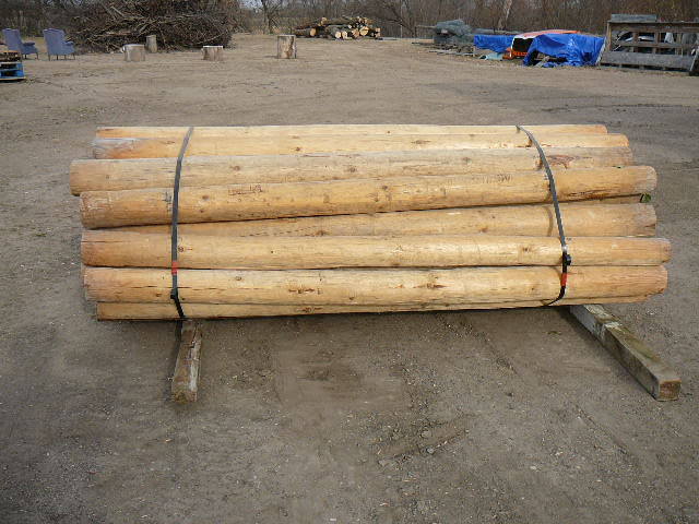 lot 1 image: Furniture Pine Logs