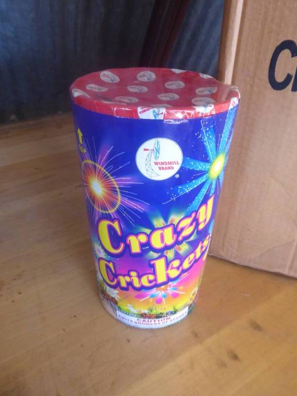 Lot of 18 Crazy Crickets Fireworks