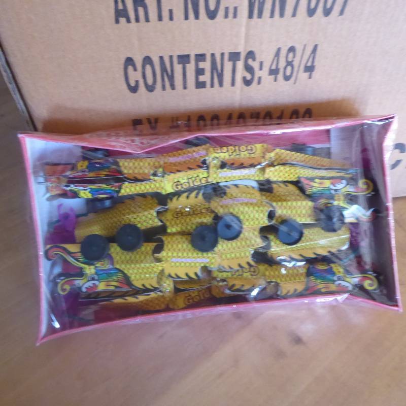 Lot of Approx. 45 Four Packs Golden Dragon Fireworks