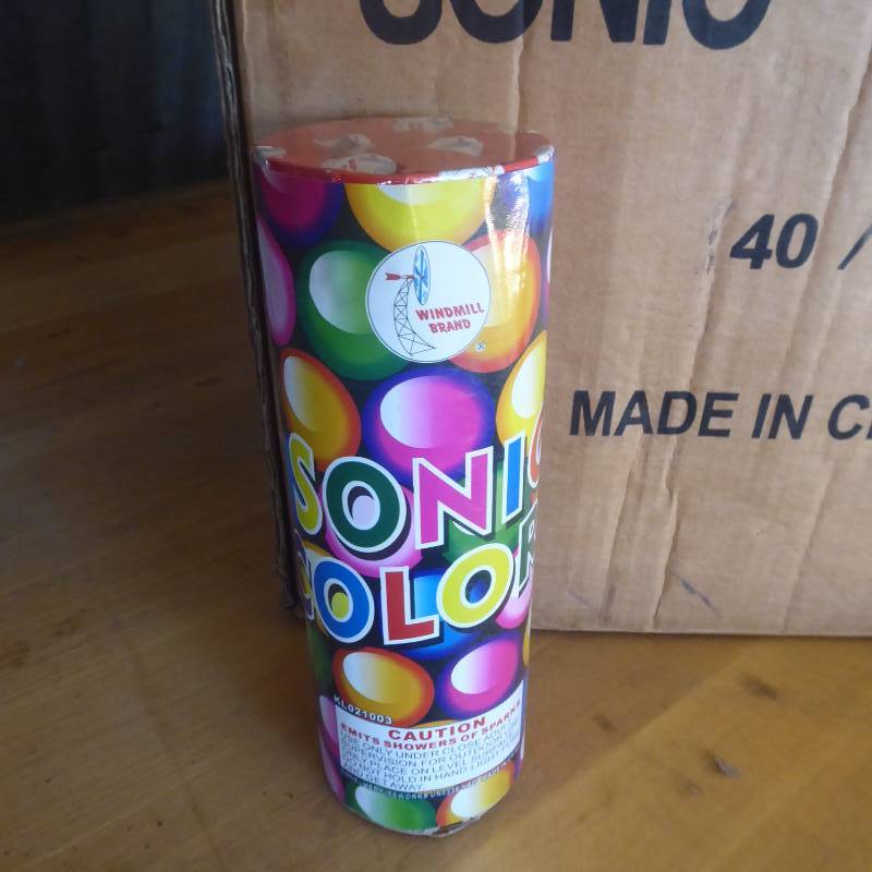 Lot of Approx 38 Sonic Colors Fireworks