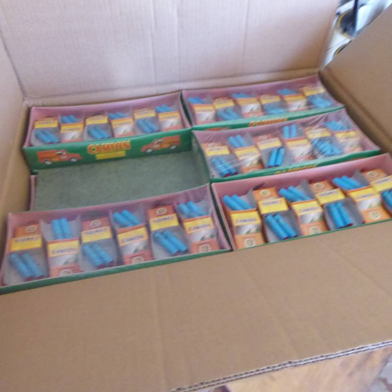 Lot of 34 Six Packs Truck Fireworks