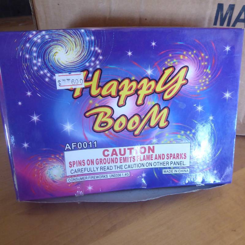 Lot of Approx. 45 Happy Boom Firework 12 Packs