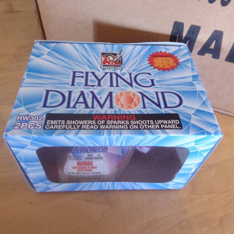 Lot of Approx. 70 Flying Diamond Firework 2 Packs