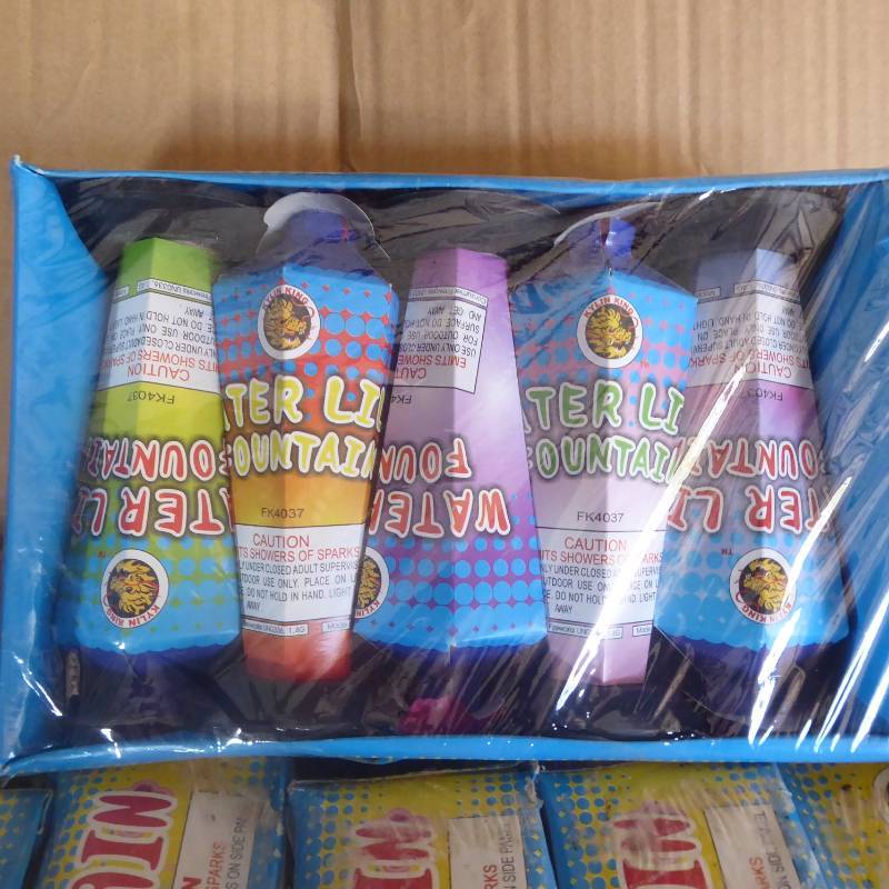Lot of Approx. 16 Water Lilly Fountain Firework 5 Packs