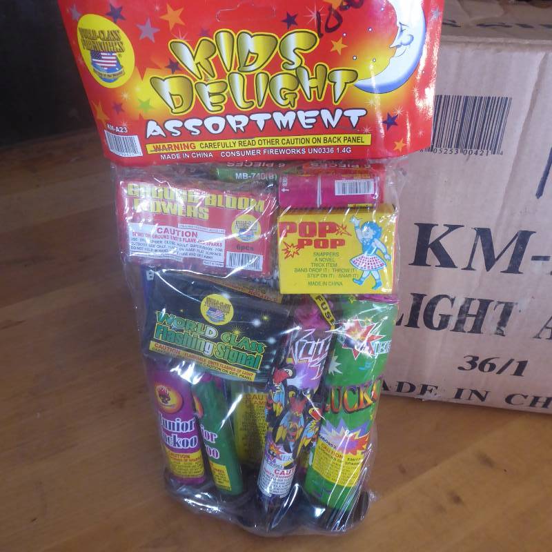 Lot of Approx. 15 Kids Delight Firework Assortments