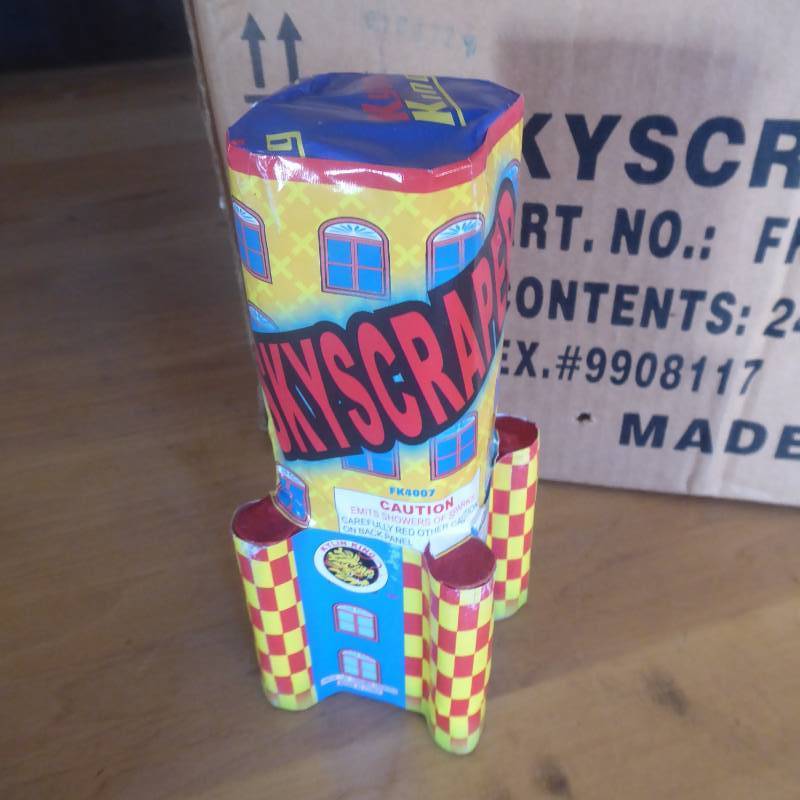 Lot of 20 Skyscraper Fountain Fireworks