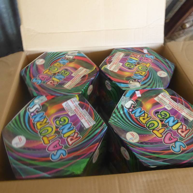 Lot of 5 Saturns Ring Fireworks