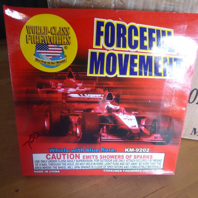Lot of 29 Forceful Movements Fireworks