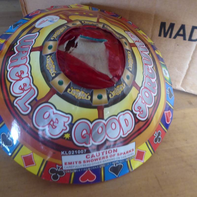 Lot of Approx. 19 Wheel of Good Fortune Fireworks