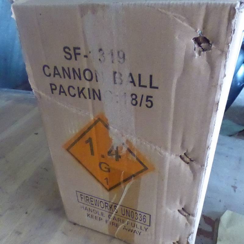 Lot of 7 Five Packs Cannon Ball Fireworks
