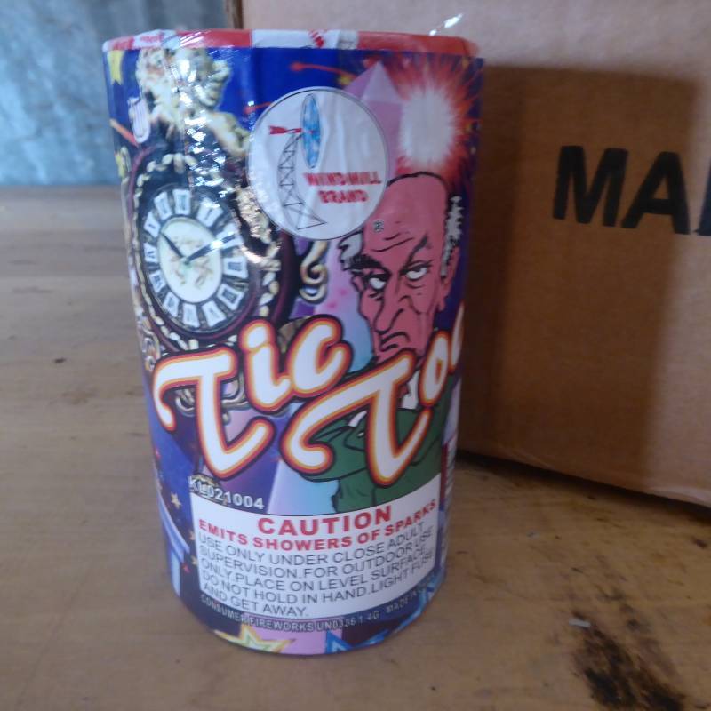 Lot of 60 Tic-Toc Fireworks